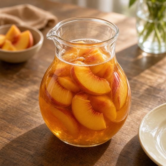 Trà đào / Peach tea